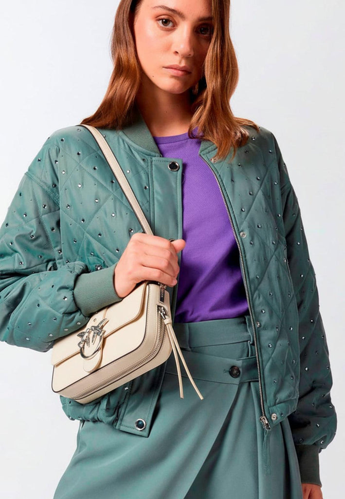 PINKO LOVE ONE SLOUCHY ZIP MINI VITE