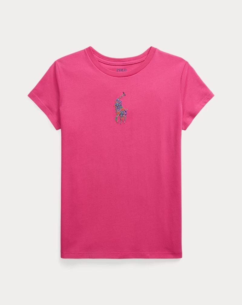 RALPH LAUREN FLRLBIGTEE-KNIT SHIRTS-T-SHIRT