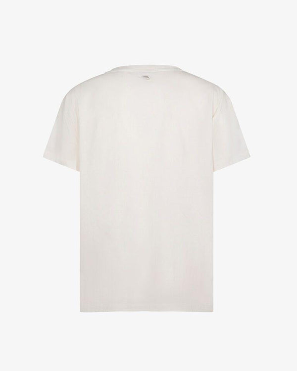 MARKUP T-SHIRT G/C CON STAMPA E APPLI