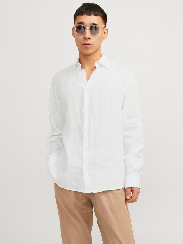 JACK AND JONES JPRCCLAWRENCE LINEN SHIRT L/S