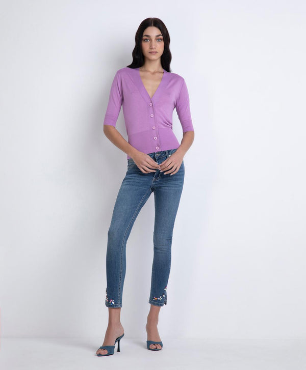 MARKUP CARDIGAN SCOLLO A V F.12 MISTO