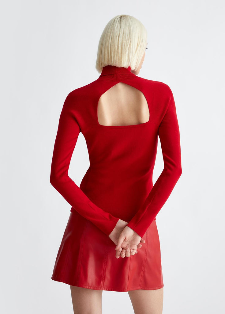 LIU JO ECS MAGLIA CHIUSA M/L CUT-OUT