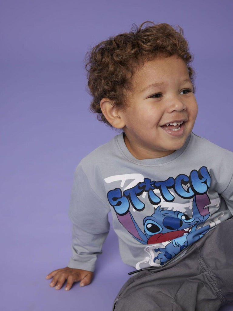 NAME.IT NMMJABUS STITCH LS NREG TOP BOX WDI
