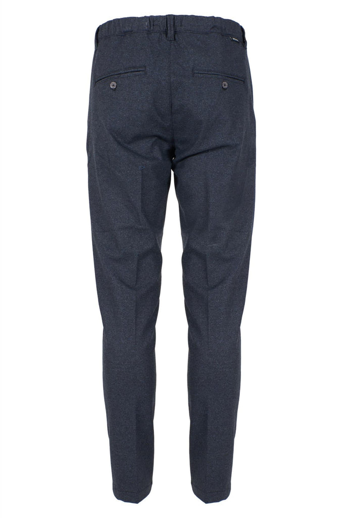 YES ZEE PANTALONE UOMO, COULISSE + ELASTICO, PINCES