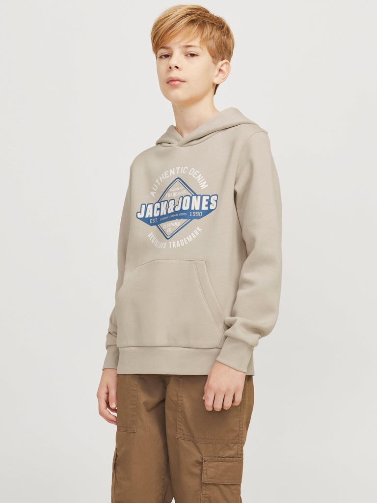 JACK JONES KIDS JJELOGO SWEAT HOOD 2 COL 24/25 NOOS JNR