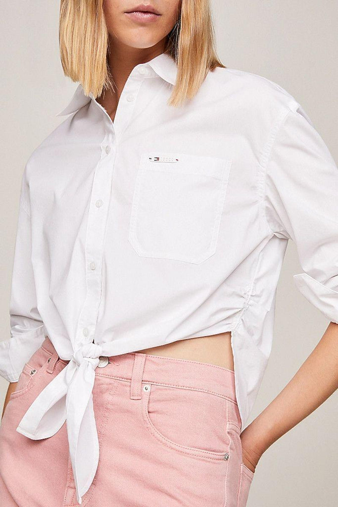 TOMMY JEANS TJW FRONT TIE SHIRT