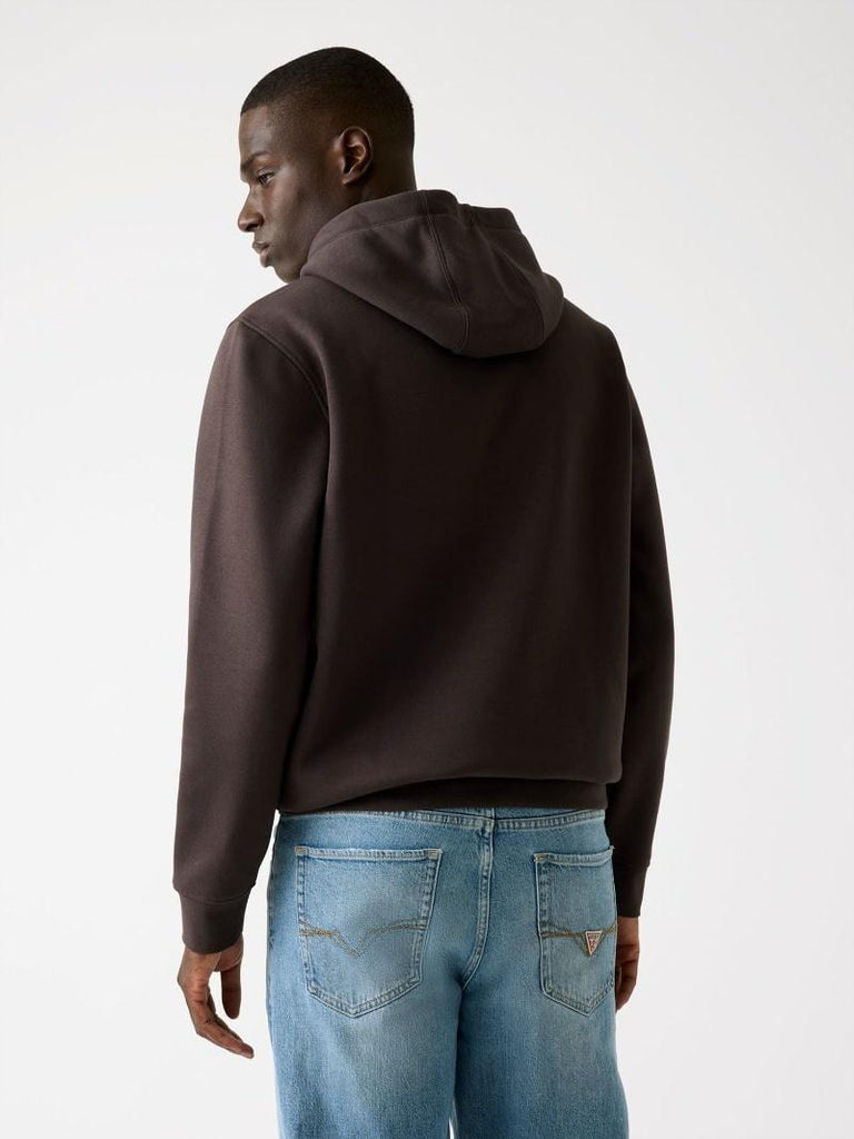 GUESS HOODED BASIC SWEATSHIRT