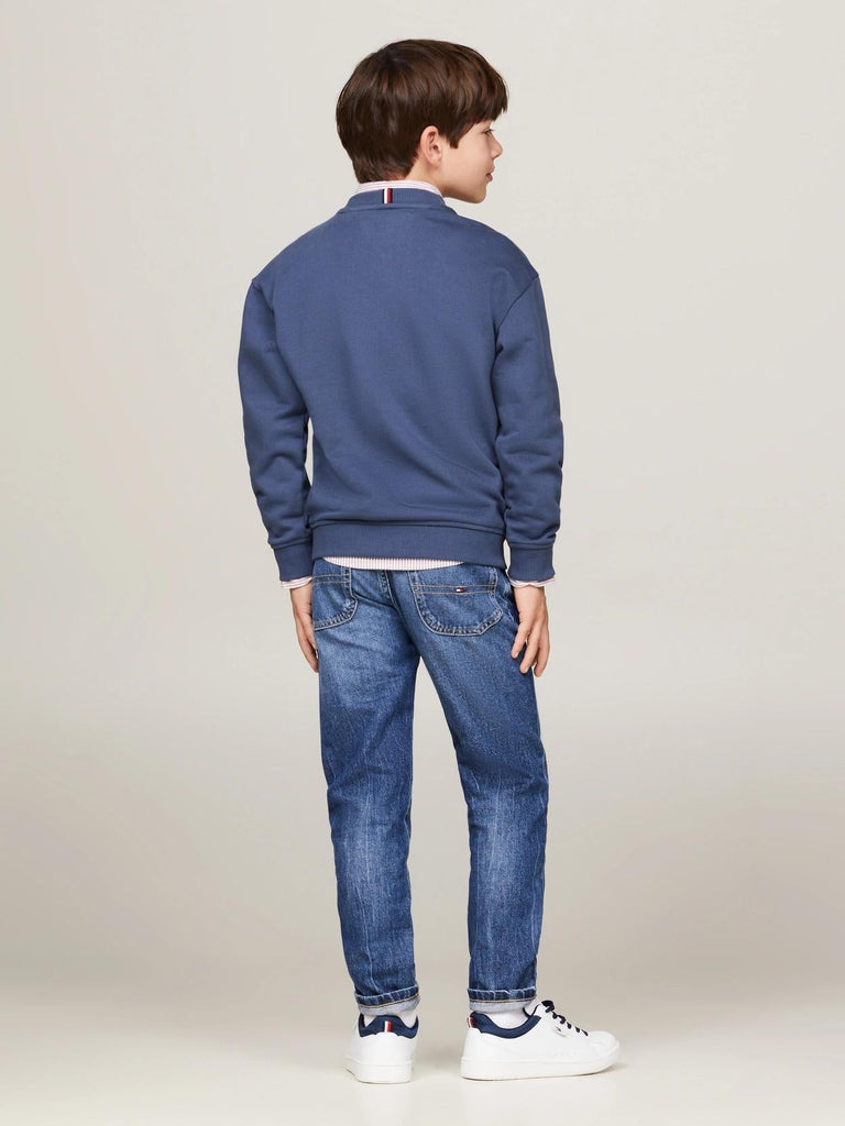 TOMMY HILFIGER VARSITY EMBROIDERY SWEATSHIRT