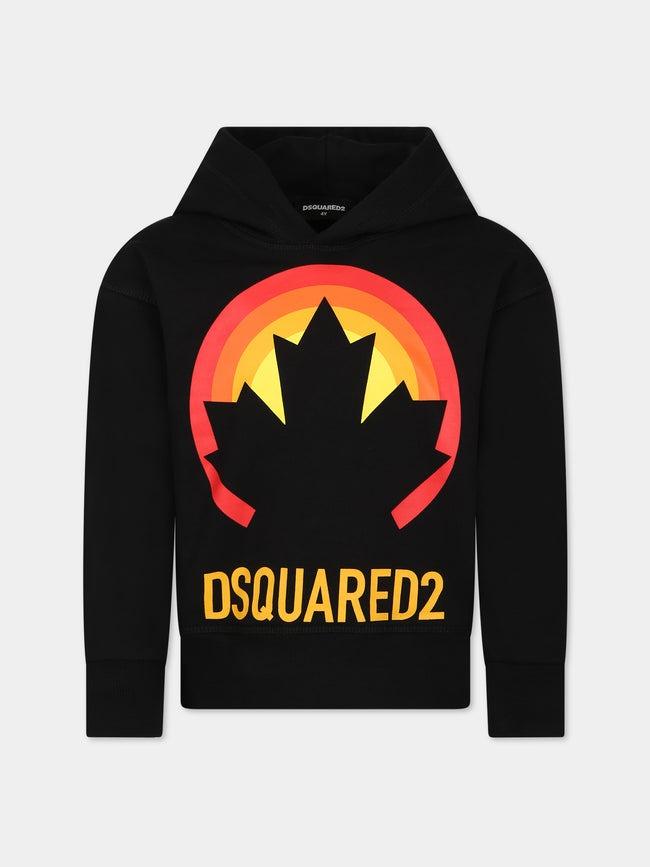 DSQUARED2 JUNIOR D2S722U SLOUCH FIT FELPA