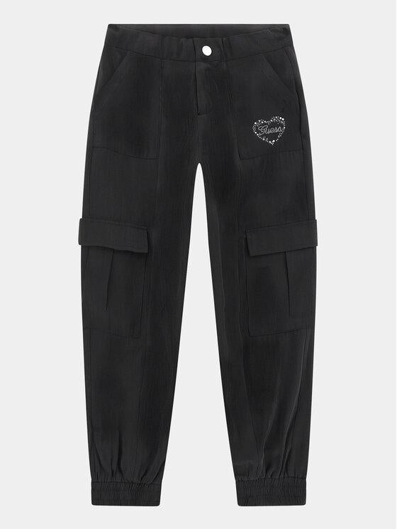 GUESS SATIN CARGO ACTIVE PANTS