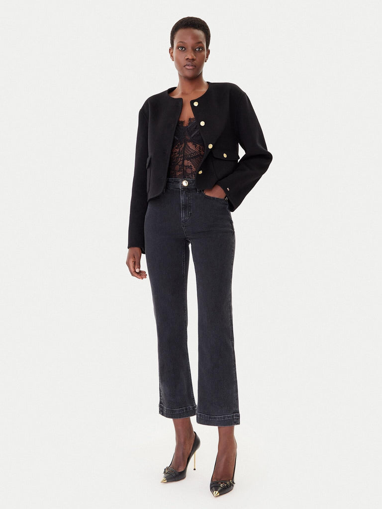 GUESS MARCIANO DORIS STRAIGHT DENIM PANT