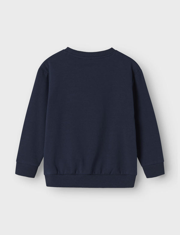 NAME.IT NMMANT STITCH NREG SWEAT BRU WDI