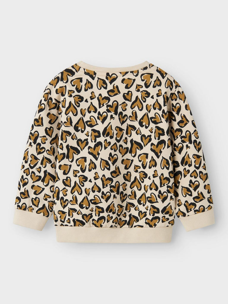 NAME.IT NMFJANNI STITCH NREG SWEAT UNB WDI