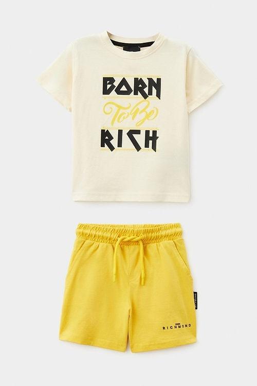 JOHN RICHMOND T-SHIRT + SHORTS