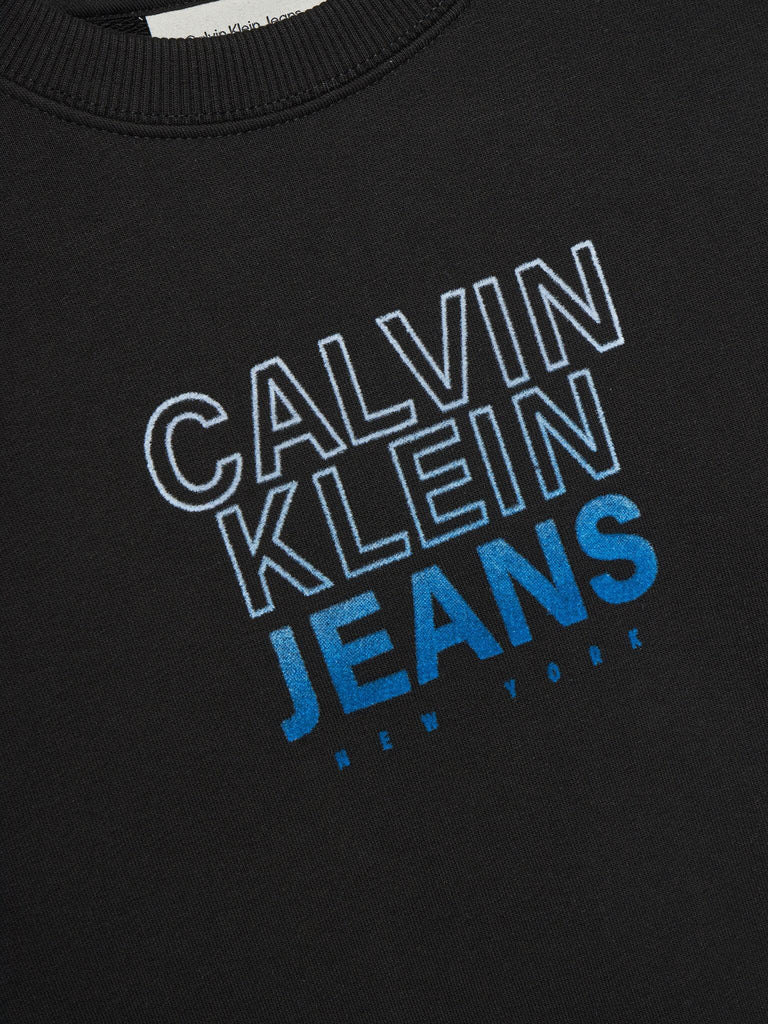 CALVIN KLEIN JEANS GRADIENT FLOCK LOGO CN