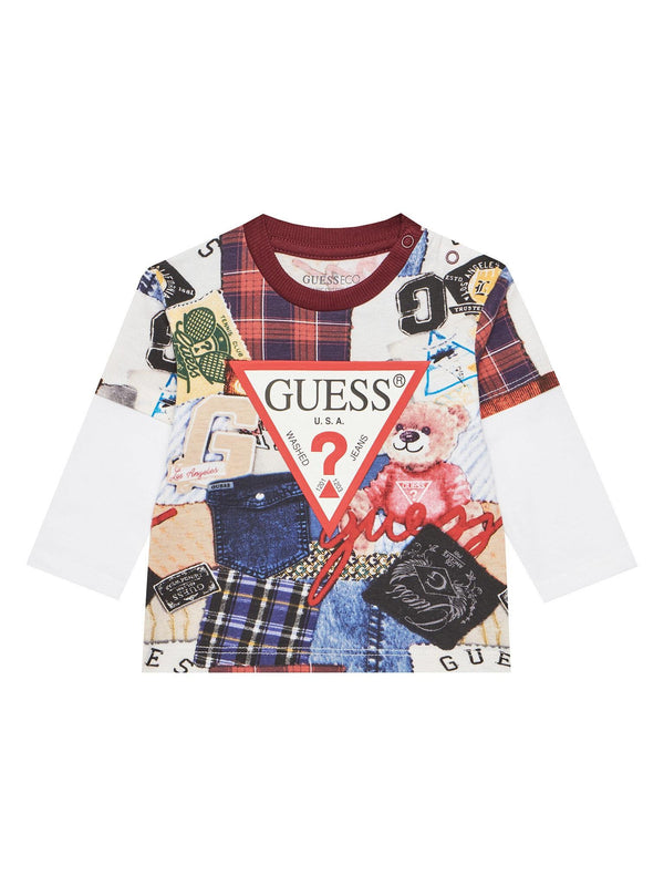 GUESS SET LS T-SHIRT+ACTIVE PANTS
