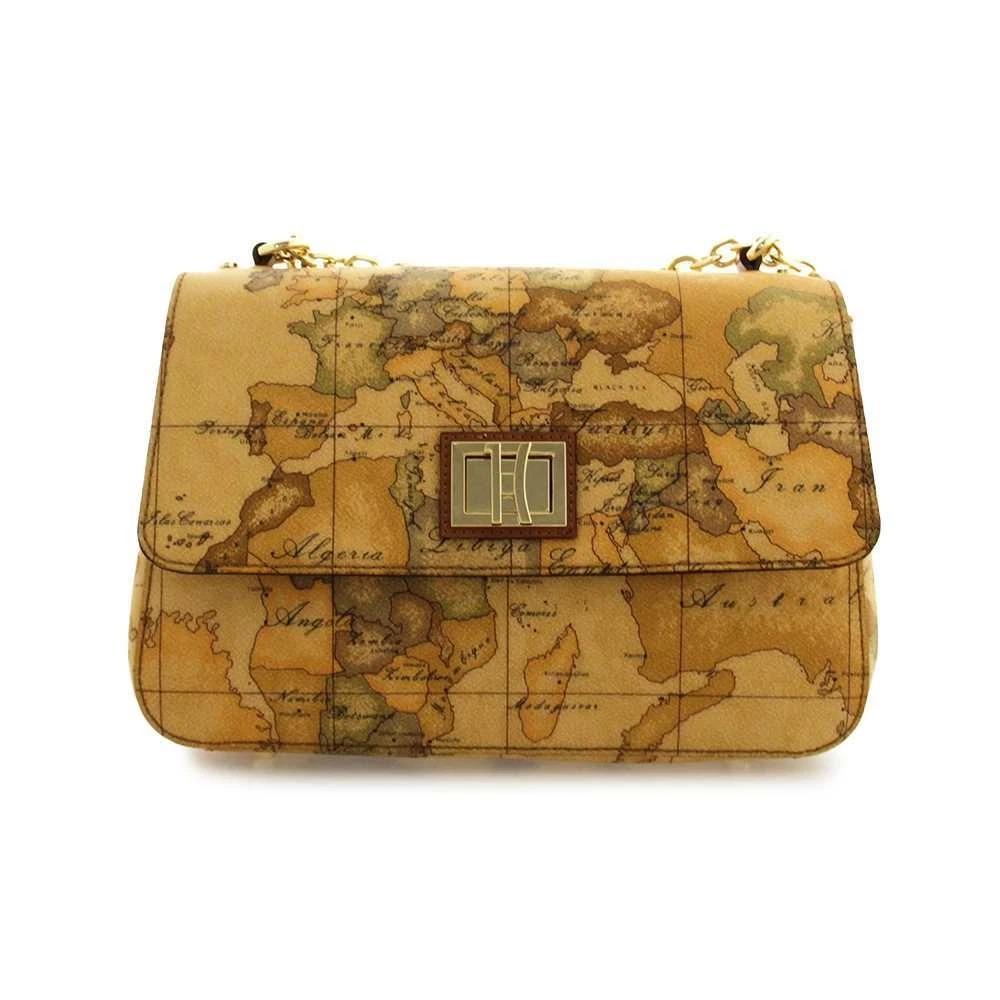 Alviero Martini 1ª CLASSE Shoulder Bag with fl