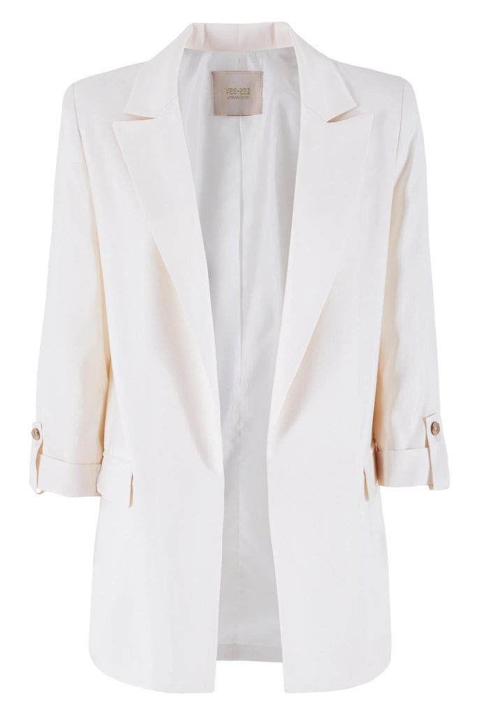 YES ZEE GIACCA DONNA CON MANICHE A 3/4