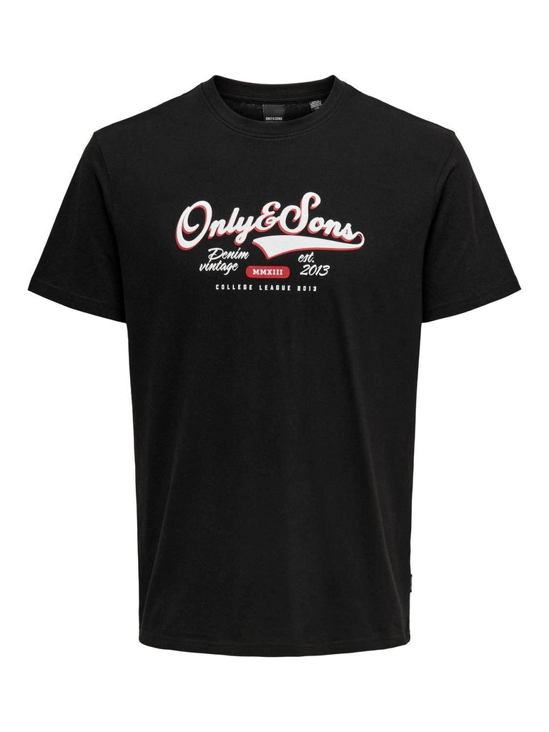 ONLY&SONS ONSLENNY LIFE REG VINTAGE PRINT TEE NOOS