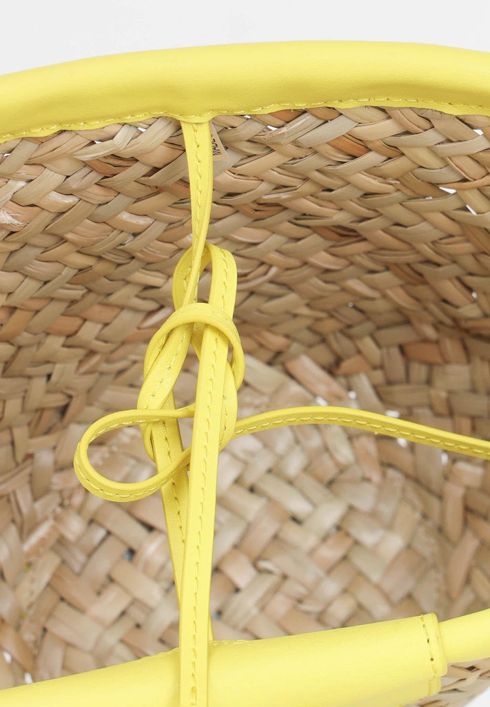 PINKO LOVE SUMMER BUCKET RAFIA + VIT