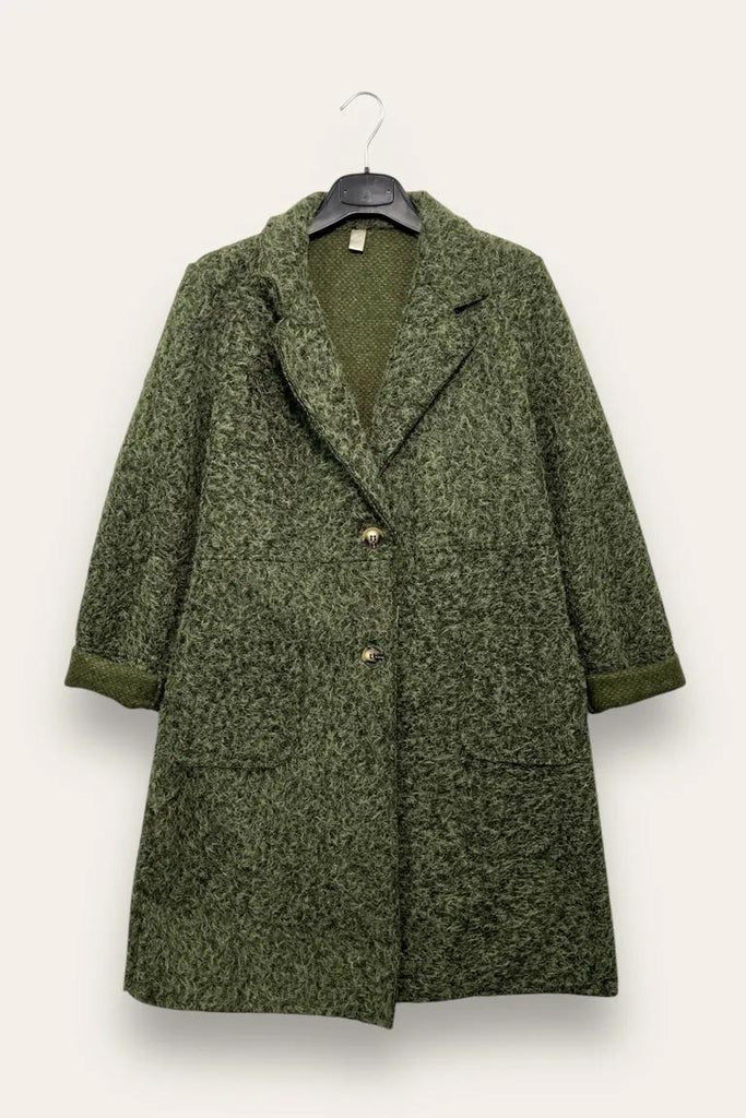 LOVEme Cappotto in lana cotta