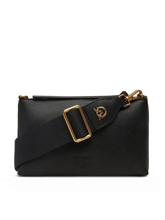 PINKO FLAT HORIZONTAL MINI PELLE BOT