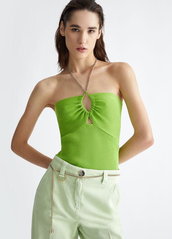 LIU JO ECS MAGLIA CHIUSA S/M TOP