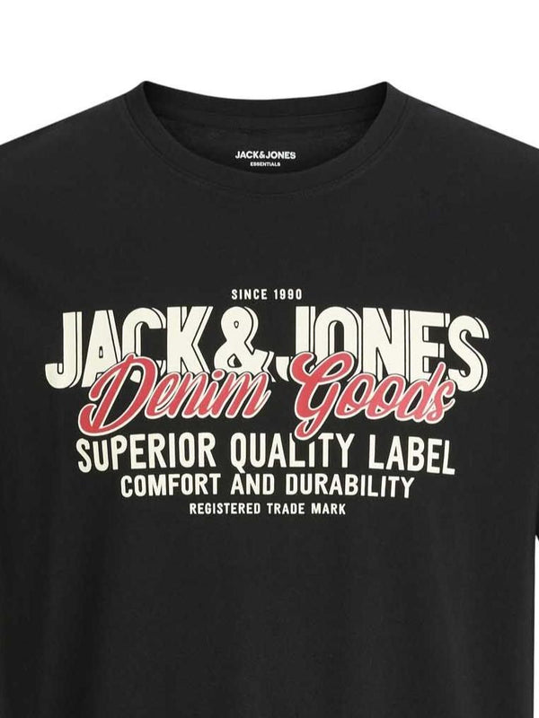JACK JONES KIDS JJELOGO TEE SS ONECK 2 COL AW25 NOOS JNR