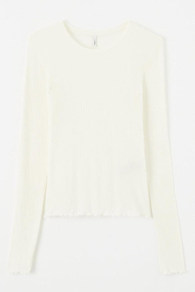 ONLY ONLHENRIETTE L/S O-NECK TOP JRS