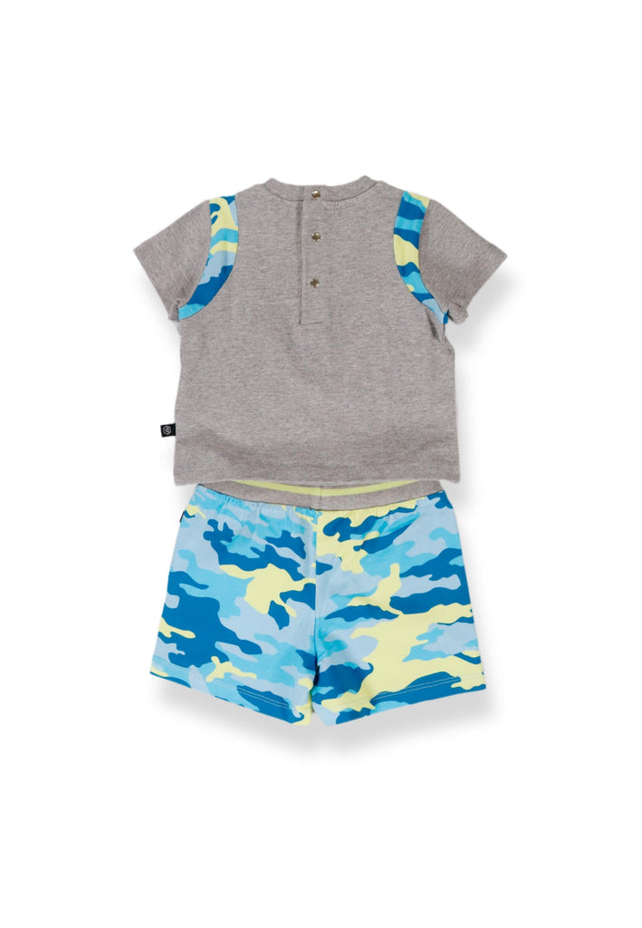 PHILIPP PLEIN JUNIOR T-SHIRT+SHORT