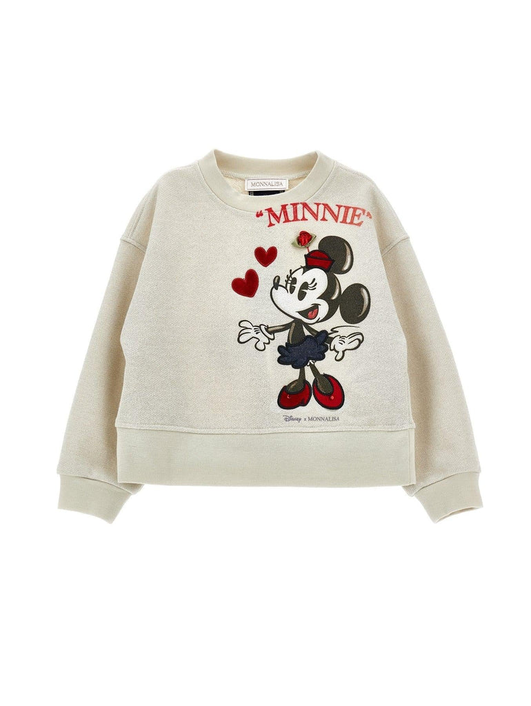 MONNALISA FELPA CREW NECK RU FELPA