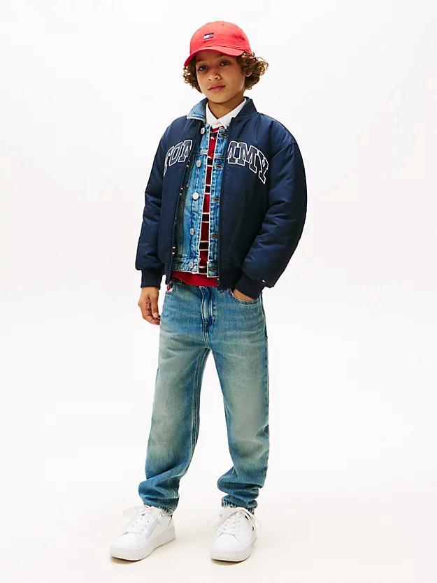 TOMMY HILFIGER TOMMY VARSITY REVERSIBLE BOMBE