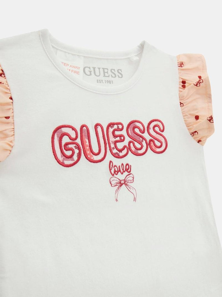 GUESS SET T-SHIRT+SKORT