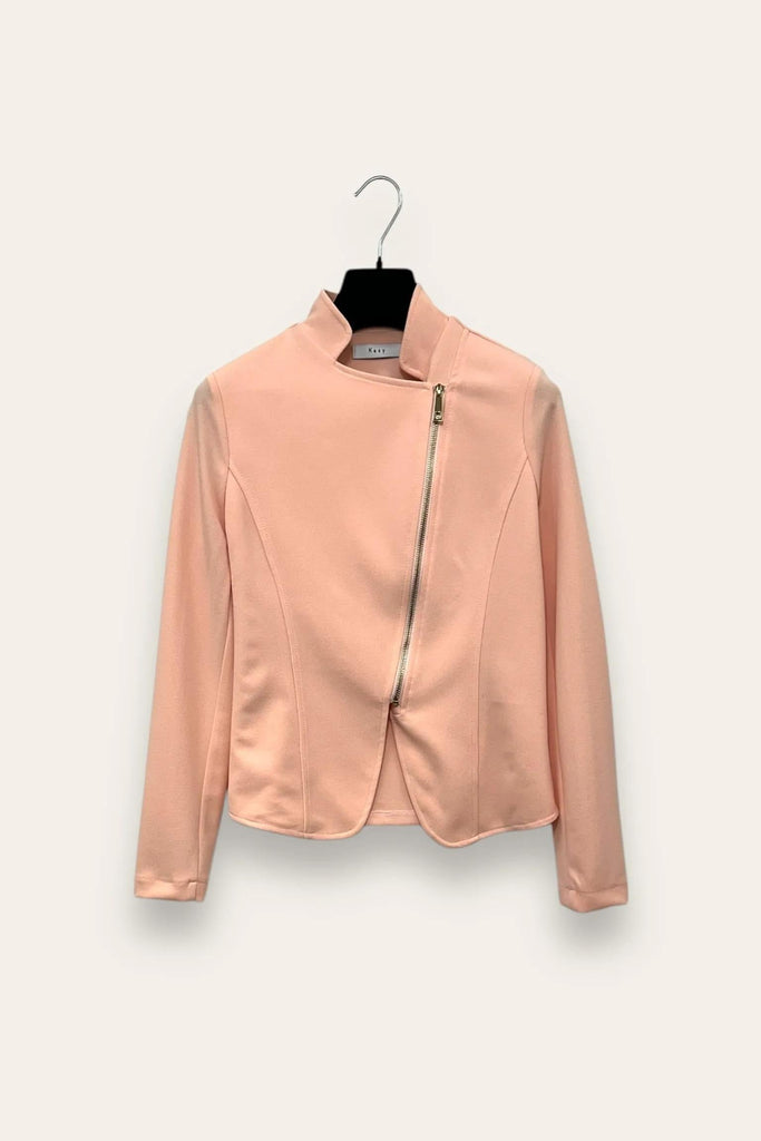 LOVEme giacca chiodo in crepe