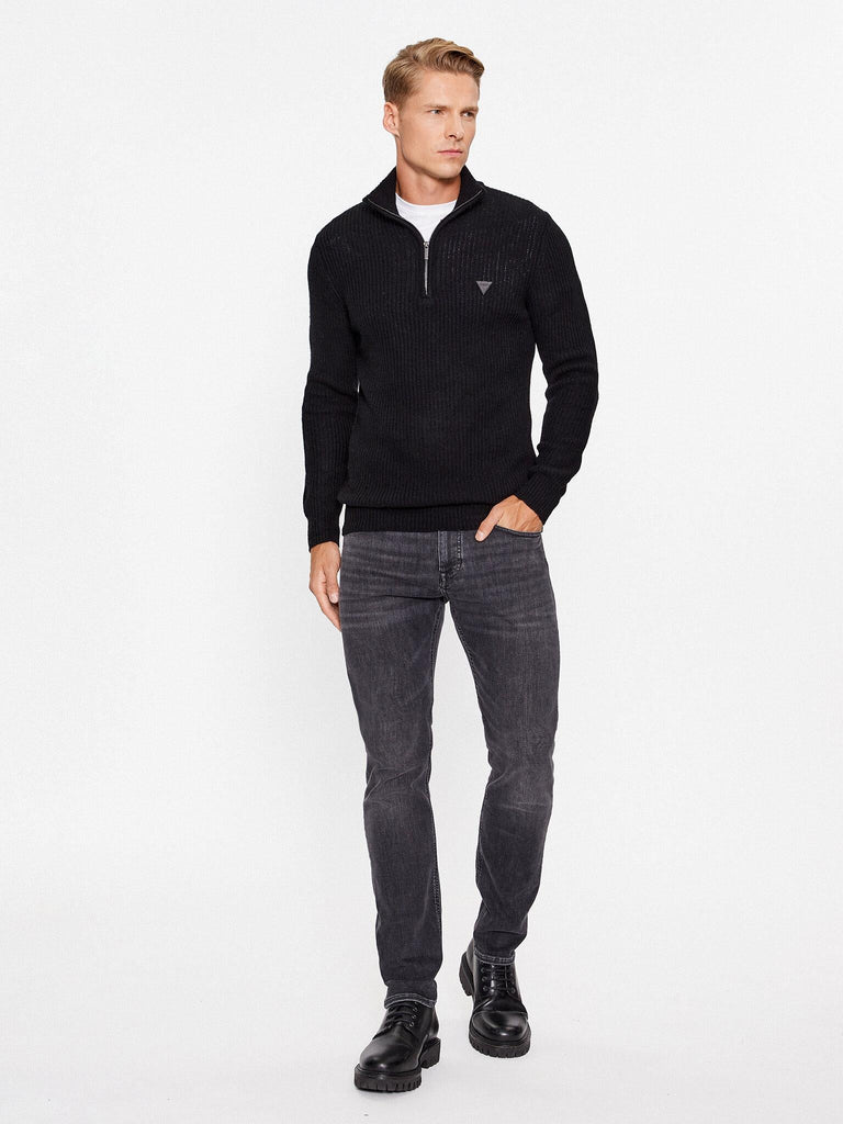 GUESS ARIC RIBBED CAMIONER SWTR