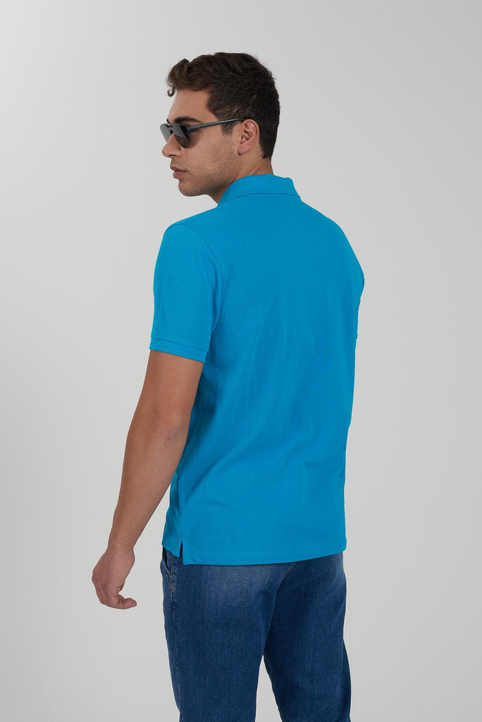 YES ZEE T-SHIRT UOMO TIPO POLO, M/C