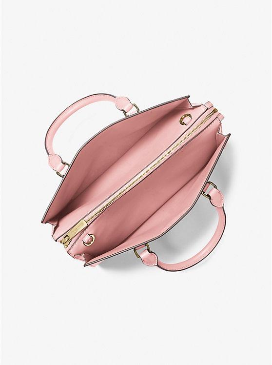 MICHAEL KORS MD CZ SATCHEL SHEILA