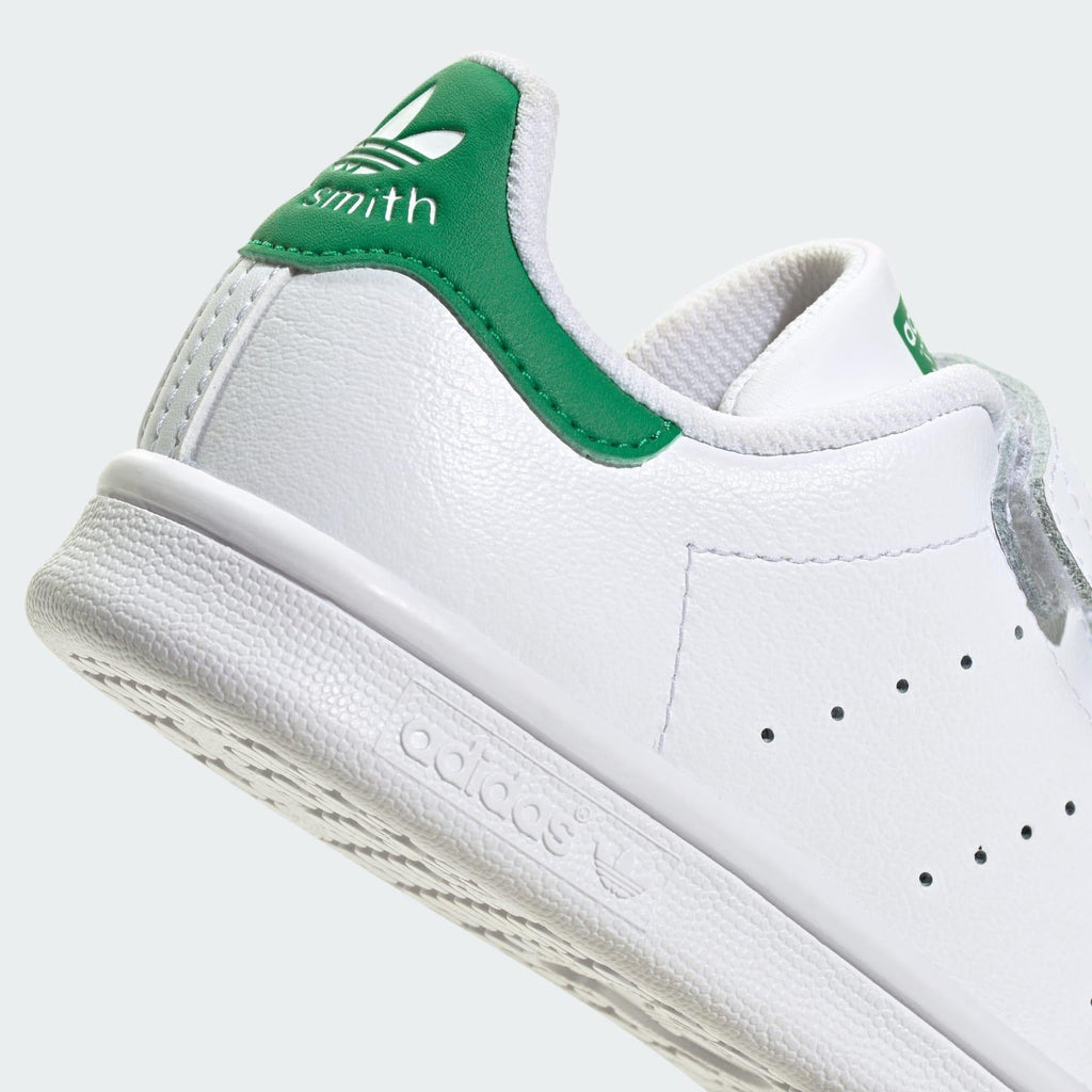 ADIDAS ORIGINALS STAN SMITH CF C     FTWWHT/FTWWHT/GREEN