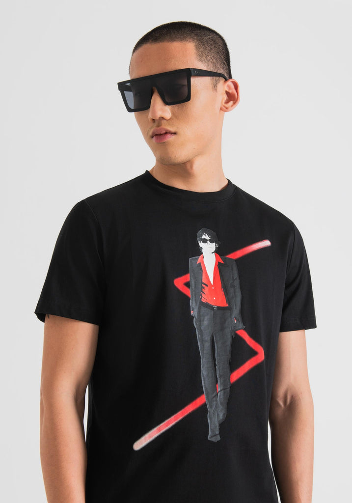 ANTONY MORATO T-SHIRT REGULAR FIT IN JERSEY