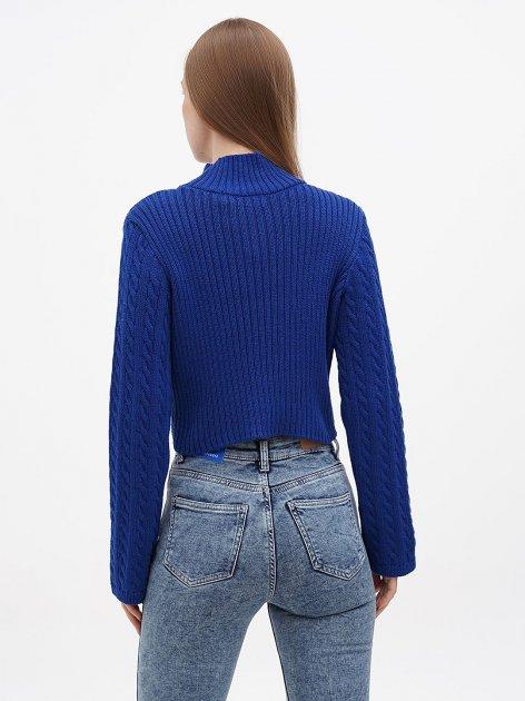 VERO MODA VMHELLY LS HIGHNECK CROPPED PULLOVER GA