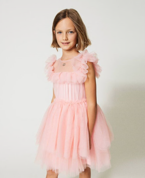 TWINSET ABITO IN TULLE