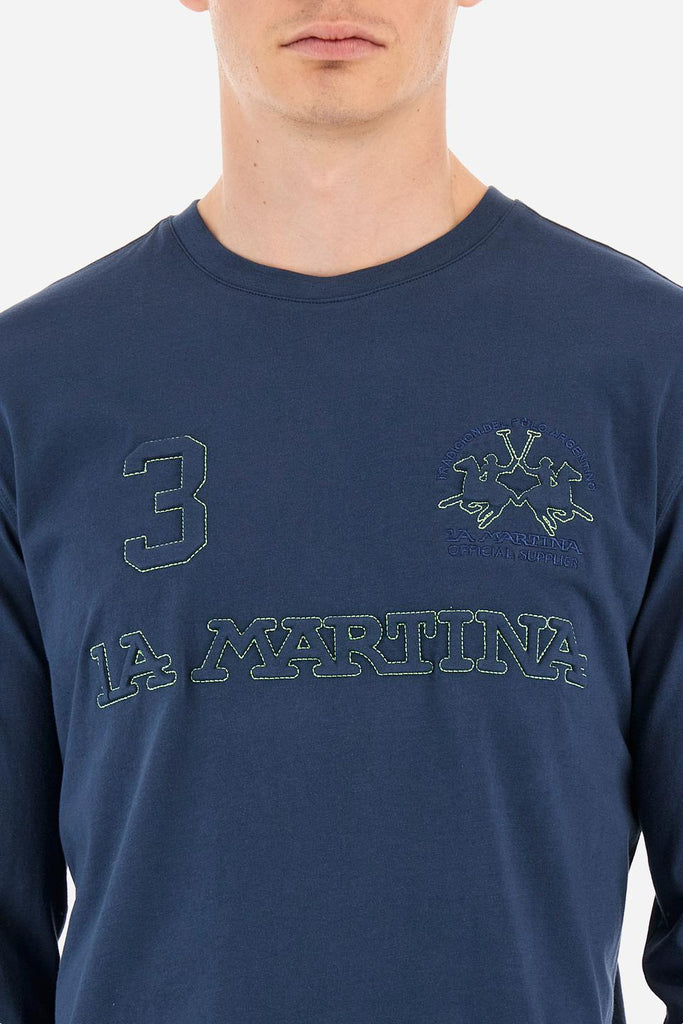 LA MARTINA MAN T-SHIRT L/S JERSEY