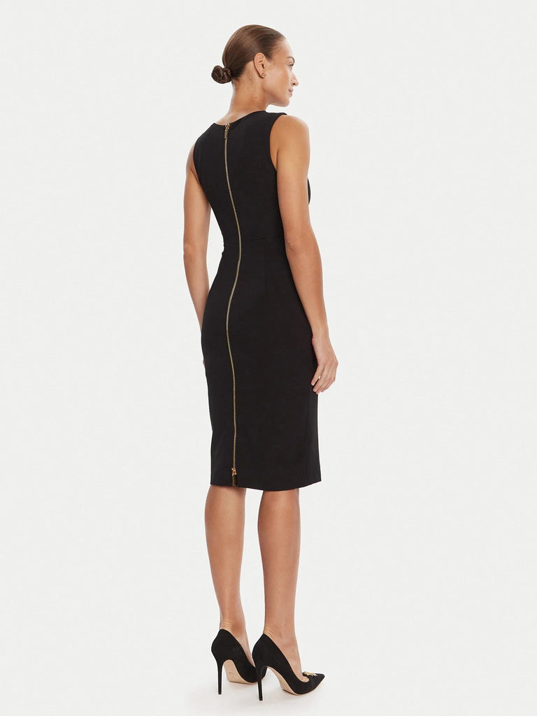 GUESS MARCIANO GWEN SL ZIP MIDI DRESS