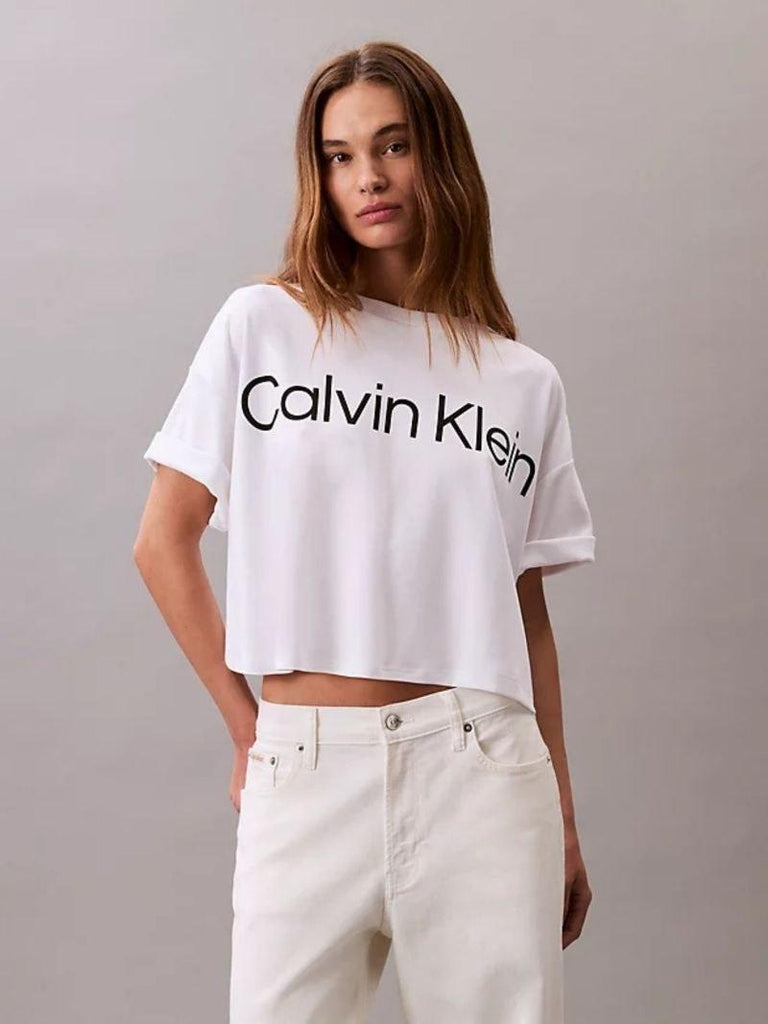 CALVIN KLEIN A-SS Boxy Logo Graph