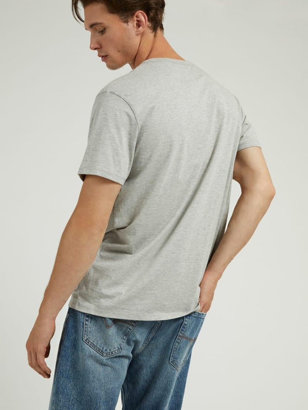 GUESS SS BSC MOLOTOV TEDDY HTHR TEE