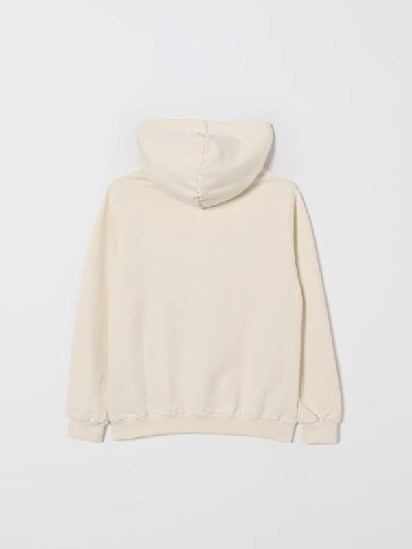 DISCLAIMER MAGLIA BIMBO IN FELPA CON CAPPUCCIO