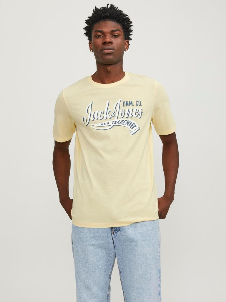 JACK AND JONES JJELOGO TEE SS O-NECK 2 COL SS24 SN
