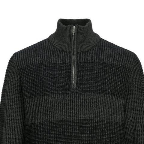 JACK AND JONES JJHUGO KNIT HALF ZIP