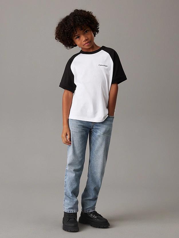 CALVIN KLEIN JEANS COLOR BLOCK SS T-SHIRT