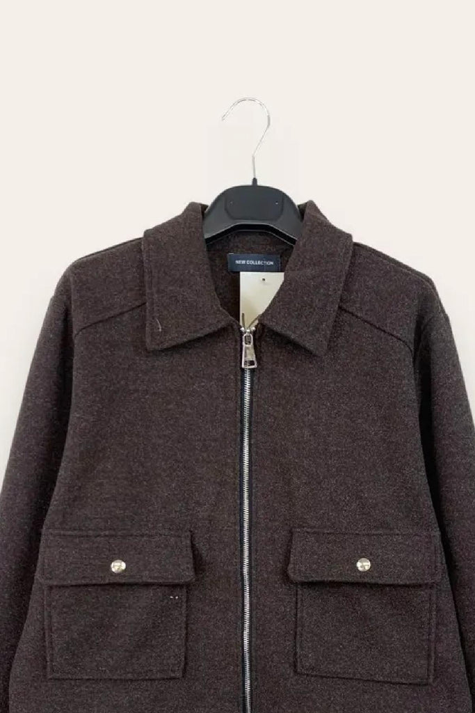 LOVEme Bomber con zip e tasche frontali